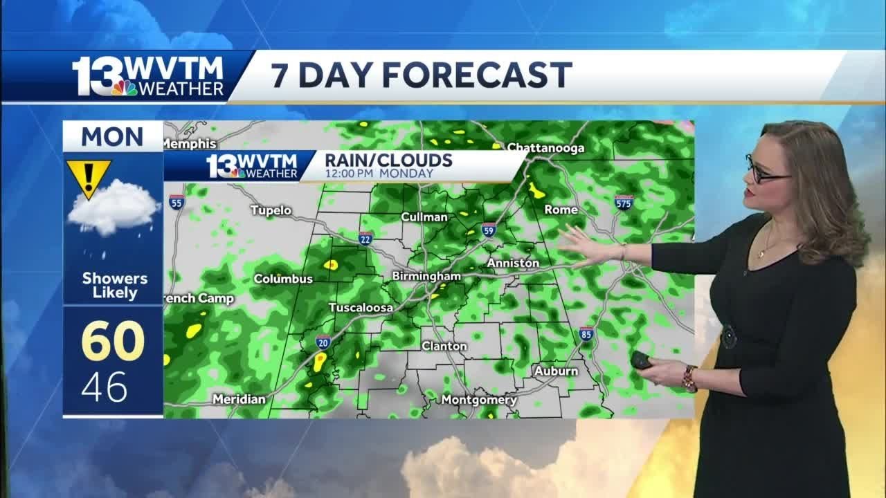 Rain late Sunday, more into Monday - YouTube