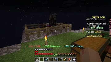 Making my new Cow Minion Farm - Skyblock Museum (04)