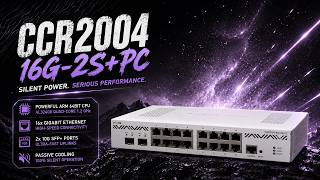 MikroTik CCR2004-16G-2S+PC | Silent Power With 16 Ports & 10G Uplinks