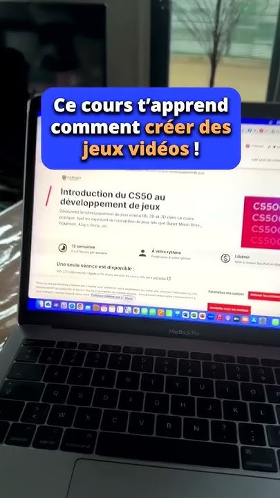 Harvard a des cours gratuits pour apprendre à créer des jeux 😱🚀#astuce ...