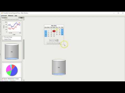 Drag and Drop Ignition Templates on a Template Canvas