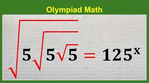 A nice square root problem | Can you solve this? | Math Olympiad