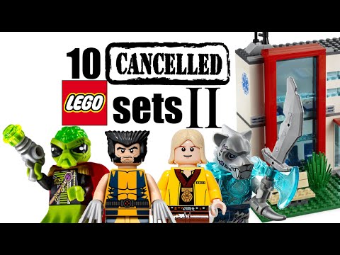 Top 10 Cancelled LEGO Sets - The Sequel!