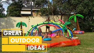 How To Make The Ultimate DIY Slip 'n Slide | Outdoor | Great Home Ideas