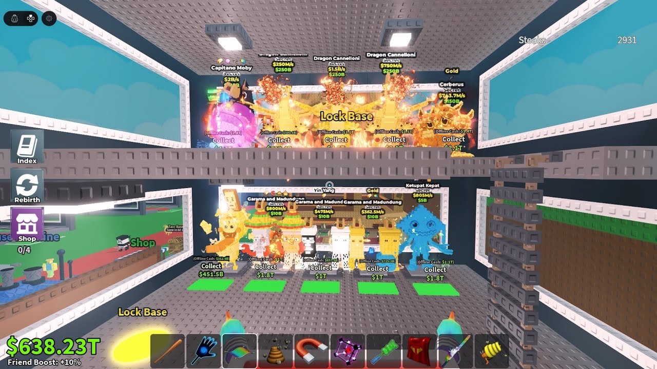 Steal a brainrot trading live! lf drags and new hydra dragon!