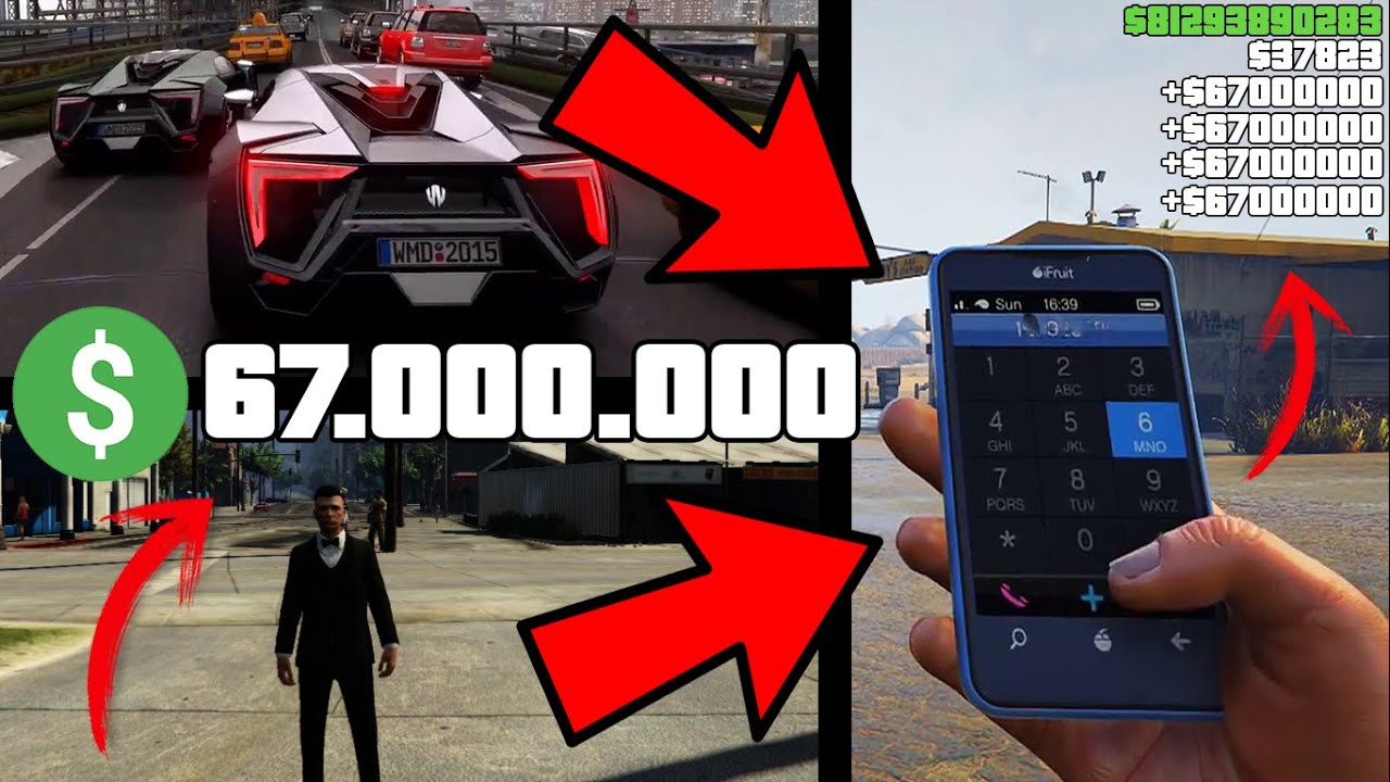 LLAMA A ESTE NUMERO PARA RECIBIR 67 MILLONES EN GTA 5 ONLINE! - DINERO
