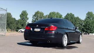 BMW F10 Burnout but done properly without blowing up your diff