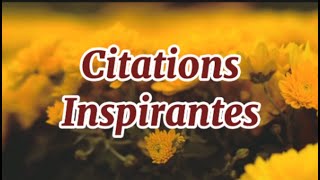 Citations Inspirantes- Pensées Positives Citations Inspirantes- Pensées Positives