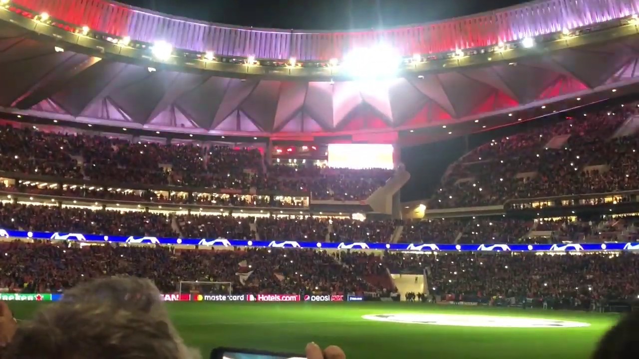 Atletico Madrid Vs Liverpool Wanda Metropolitano アトレティコ マドリードvsリバプール ワンダ メトロポリターノ Youtube
