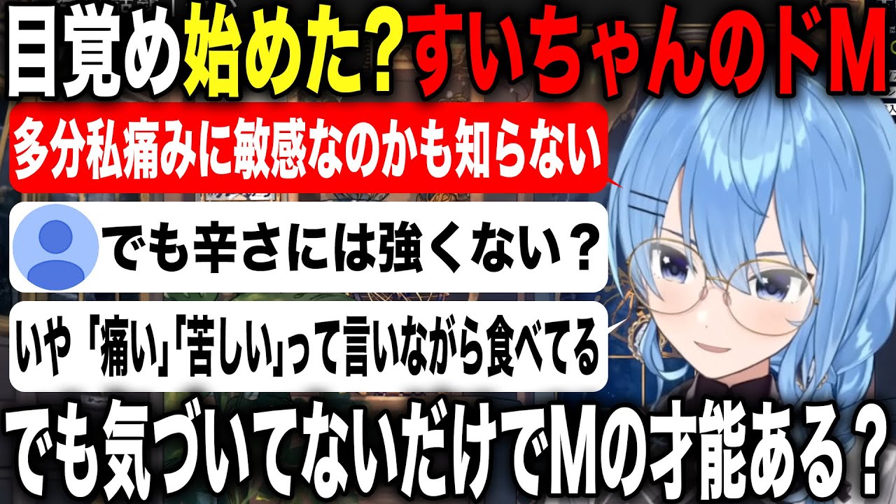 とある経験からまさかのドM気質に目覚めてしまいリスナーを驚愕させる星街すいせい【ホロライブ/ホロライブ切り抜き】