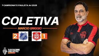 PÓS-JOGO MARCIO GRIGGIO - LEMENSE 2x1 INTER DE BEBEDOURO - RODADA 4 - SÉRIE A4 - 14/02/26