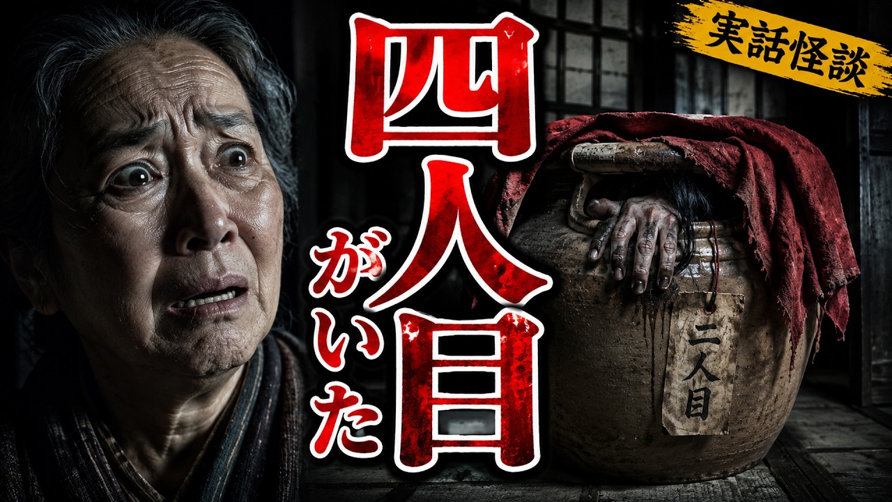 あの夜、裏庭から「みよ」と私の名前を呼ぶ声が聞こえた。夫は隣で眠っている。私は返事をしようとした。その瞬間、新吉の言葉が頭をよぎった。「名前を呼ばれても、絶対に返事をしてはいけません」。私は口を押さえた。すると声は変わった。「みよ、寒いよ。こっちへ来て」。そして、眠っていたはずの夫が突然起き上がり、「母さんの声だ」と言った。その家には、代々伝わる決まりがあった。裏庭の壺から声が聞こえても、決...