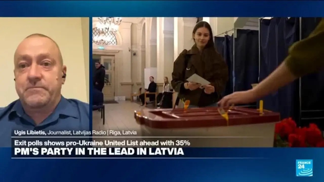 'Tough coalition talks' loom after Latvia polls put pro-Ukraine ruling party ahead • FRANCE 24