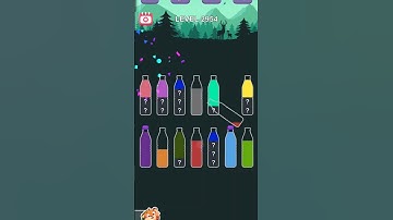 Water sort puzzle level 2954