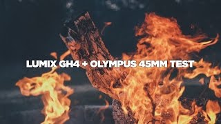 Panasonic Lumix GH4 + Olympus 45mm f1.8 Slow Motion Test
