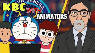 KBC WITH INDIAN ANIMATORS | @RGBucketList  @NOTYOURTYPE  @Hardtoonz22  @AJAYAKHAND07 @BraineLair 