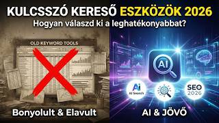Kulcsszókutatás 2026-Ban Felejtsd El A Régi Seo-T Ai Overviews Új Eszközök
