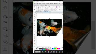 Bitmap 3D effect in Corel draw #music #youtubeshorts #youtube #tranding #ytshorts #beats