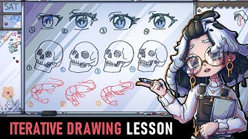 🎨 Iterative Drawing: How to QUICKLY Improve at Drawing