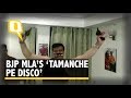 Suspended bjp mla pranav singh brandishes guns while dancing  the quint