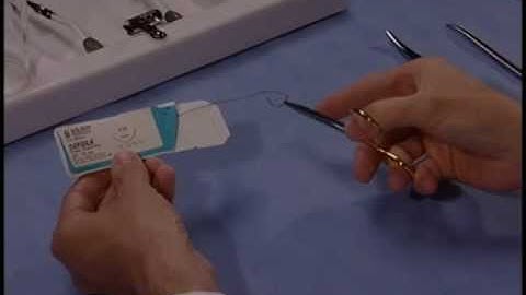 Loading a Needle Driver: Proper Technique