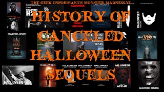 History Of Canceled Halloween Sequels Part 2 Monster Madness Vi