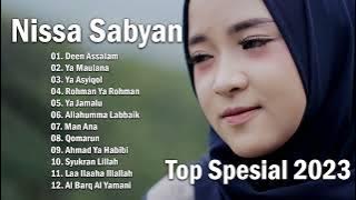 Nissa Sabyan [ Full Album 2023 ]  LAGU SHOLAWAT NABI MERDU TERBARU 2023 Penyejuk Hati