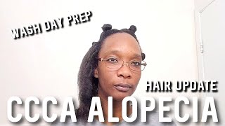 CCCA Alopecia Hair Update | Hair Loss & Scalp Care #alopeciahairloss