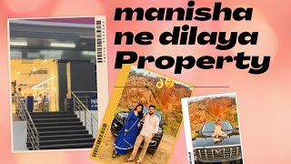 Manisha ne dilaya property #trending #trend #youtubefamily #manisharani