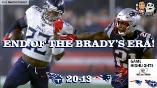 Titans vs. Patriots Wild Card Round Highlights | NFL 2019 Playoffs |Gbush of 92.3 |The Barbershop