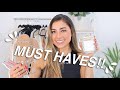 Current favorites & MUST Haves! Makeup, Home Decor, Shoes, & Skincare!