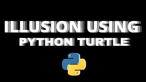 Illusion using python turtle | 3d illusion | #code_gyani | #illusion
