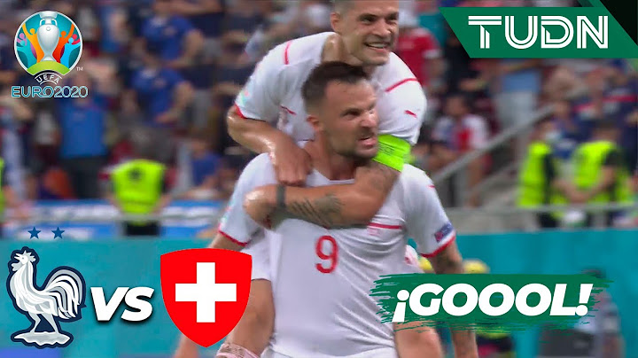 ¡SORPRESA! ¡GOL DE SUIZA! | Francias 0-1 Suiza | UEFA Euro 2020 | 8vos Final | TUDN