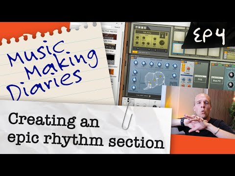 Creating an epic rhythm section - Music Making Diaries Simon Peyron Ep 4