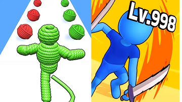 Max Levels Solo Leveling 3D Vs Rope Man 3D 😼😽🙂😚👿😻🙊 All New Max Update Mobile Gameplay WE21