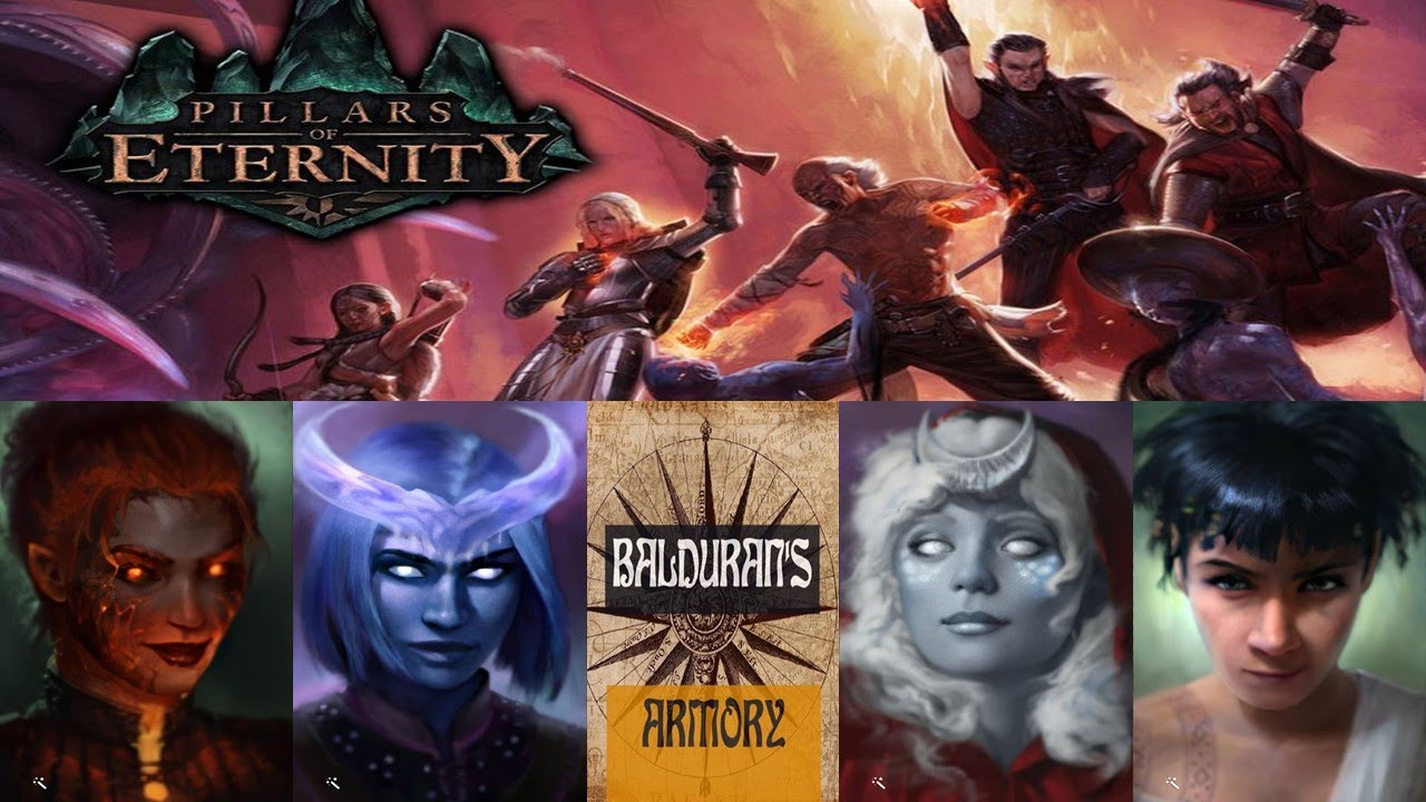 Pillars of Eternity Companions Women's Facial Animations YouTube