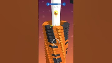 Stack ball level 143🔥🔥#shorts #stackball #game