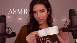 ASMR Sticky Sounds, Lotion sounds & Crinkly sounds