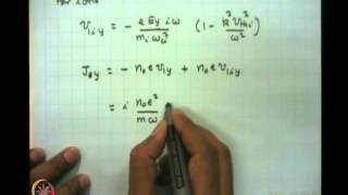 ⁣Mod-01 Lec-33 Ion acoustic, ion cyclotron and magneto sonic waves in magnetized plasma