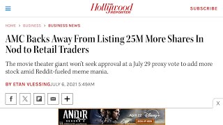 AMC Video Series #9 Daniel Meyer Transmittal Affidavit July 1st, 2021 through August 10th, 2021 Wealth