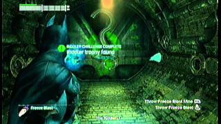 Riddler Trophy In The Sewer