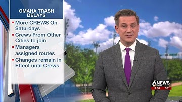 Omaha trash company working to fix collection delays