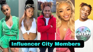 Influencer City Members Real Name And Ages || Brooklyn Queen, Eli Unique, Famous Debo, Yanni Monet