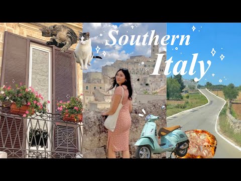 summer in south ITALY!🌾 Ostuni, Alberobello, Matera, Bari!