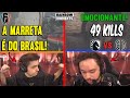 NESK ACABANDO COM OS GRINGOS, PINO DESTRUINDO, O BRASIL É CAMPEÃO - MELHORES MOMENTOS INVI #10