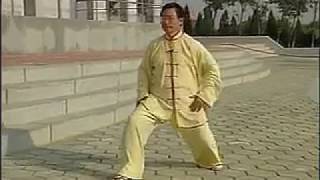 杨式太极拳基本动作步型步法 ,Cui Zhong San Yang Style TaiChi footwork