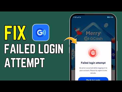 GCash Failed Login Attempt Error | “An Error Occurred While Logging In” Fix (2026)