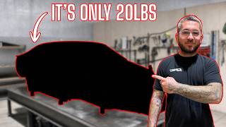 We Just Put the LIGHTEST Carbon Body on a Race Car (It's Insane)