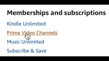 How to find and cancel an Amazon Prime Video digital order subscription