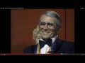 PERRY COMO ""HONOREE" - (INCOMPLETE) 10th KENNEDY CENTER HONORS, 1987 ~Dia~